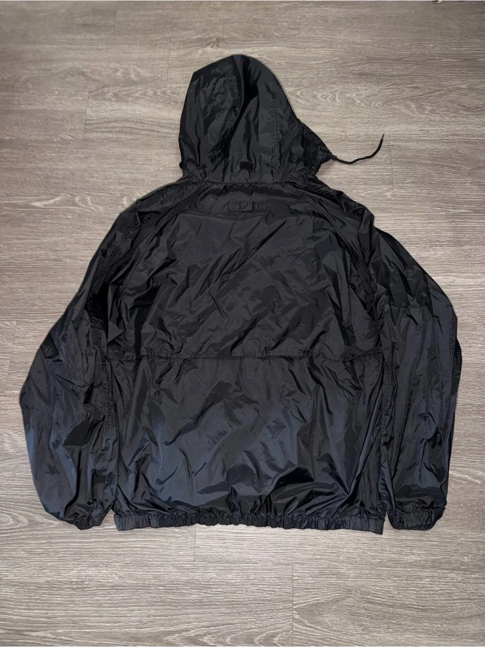 Tri Mountain Black Windbreaker Jacket Size 2XL